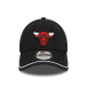 New Era Καπέλο Chicago Bulls NBA Piping 9FORTY Adjustable Cap